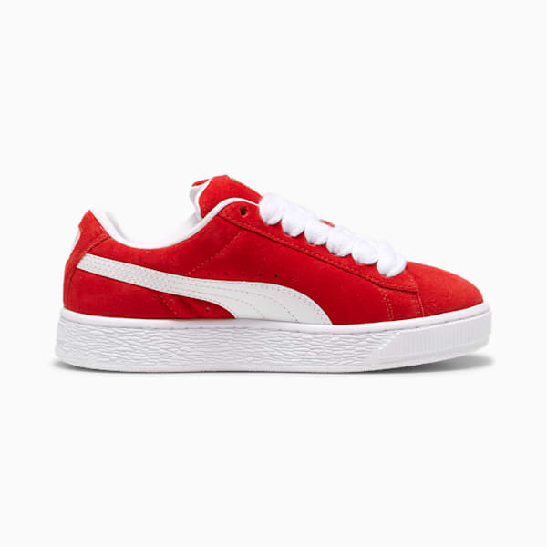 Sneakers Suede XL pour enfant et adolescent, For All Time Red-PUMA White, extralarge